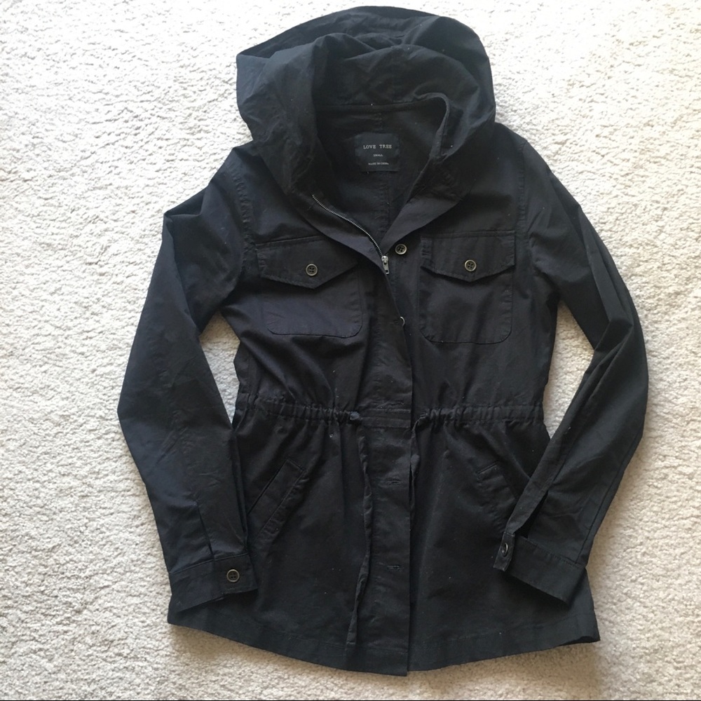 Love Tree Black Jacket